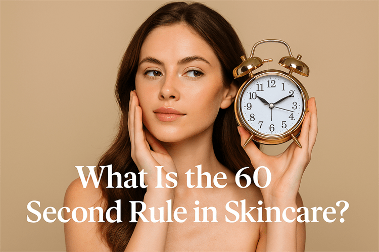 What is the 60 Second Rule in Skincare?